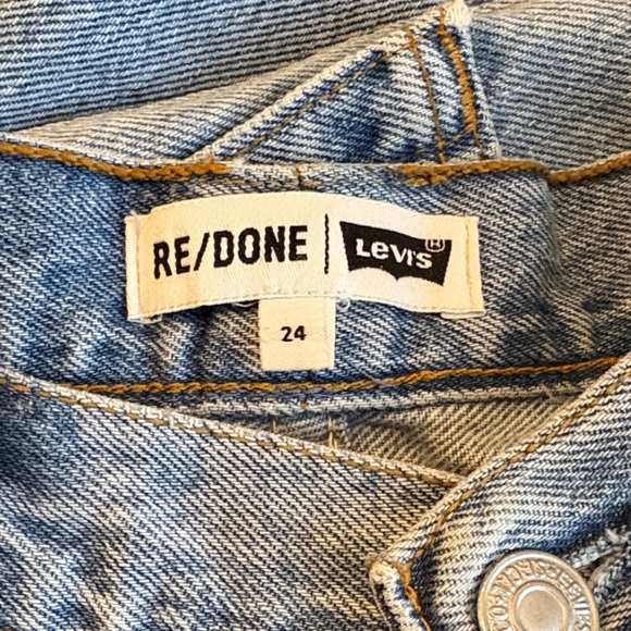 NWT Re/Done x Levi’s Vintage 501 Straight Jeans - Picture 2 of 4